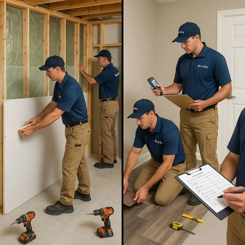Repairs and Reconstruction process in Castlewood, VA