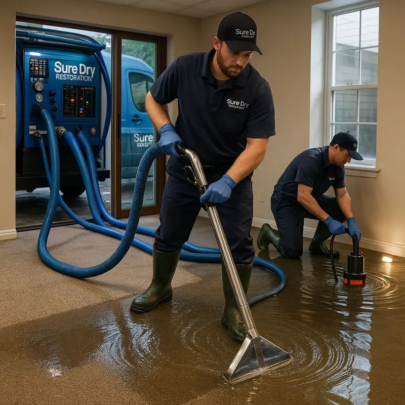 Water Extraction and Removal process in Castlewood, VA